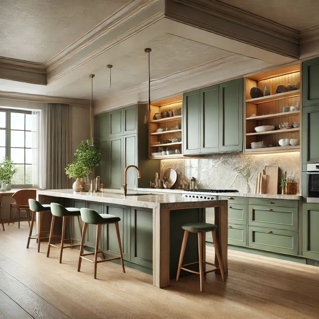 Cbmmart Custom Home Kitchen Cabinet Furniture Design Outdoor Modern Style Rta Matte High Gloss Folding Wood Plywood MDF Set with Soft Closing Hinge Drawers