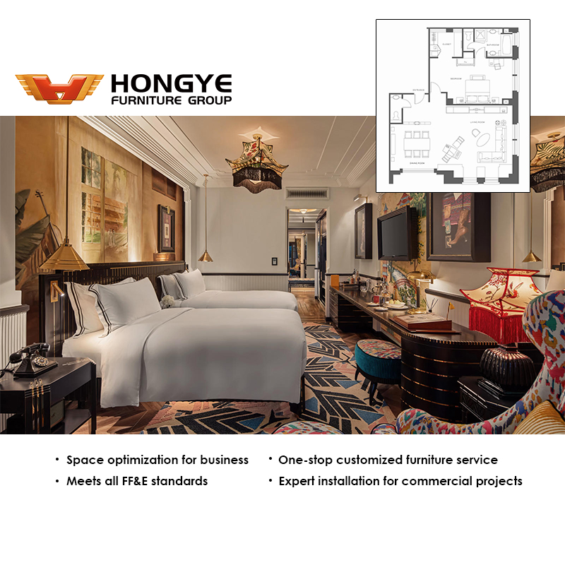 Elegance Royal Luxury Furniture Living Room Bathroom Double King Size Bed Bedroom Furniture