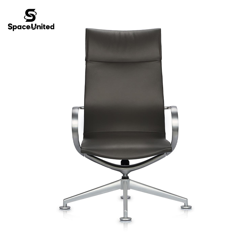 Spaceunited Modern Home Office Leather Executive Chair Conference Room Visitor Office Chair