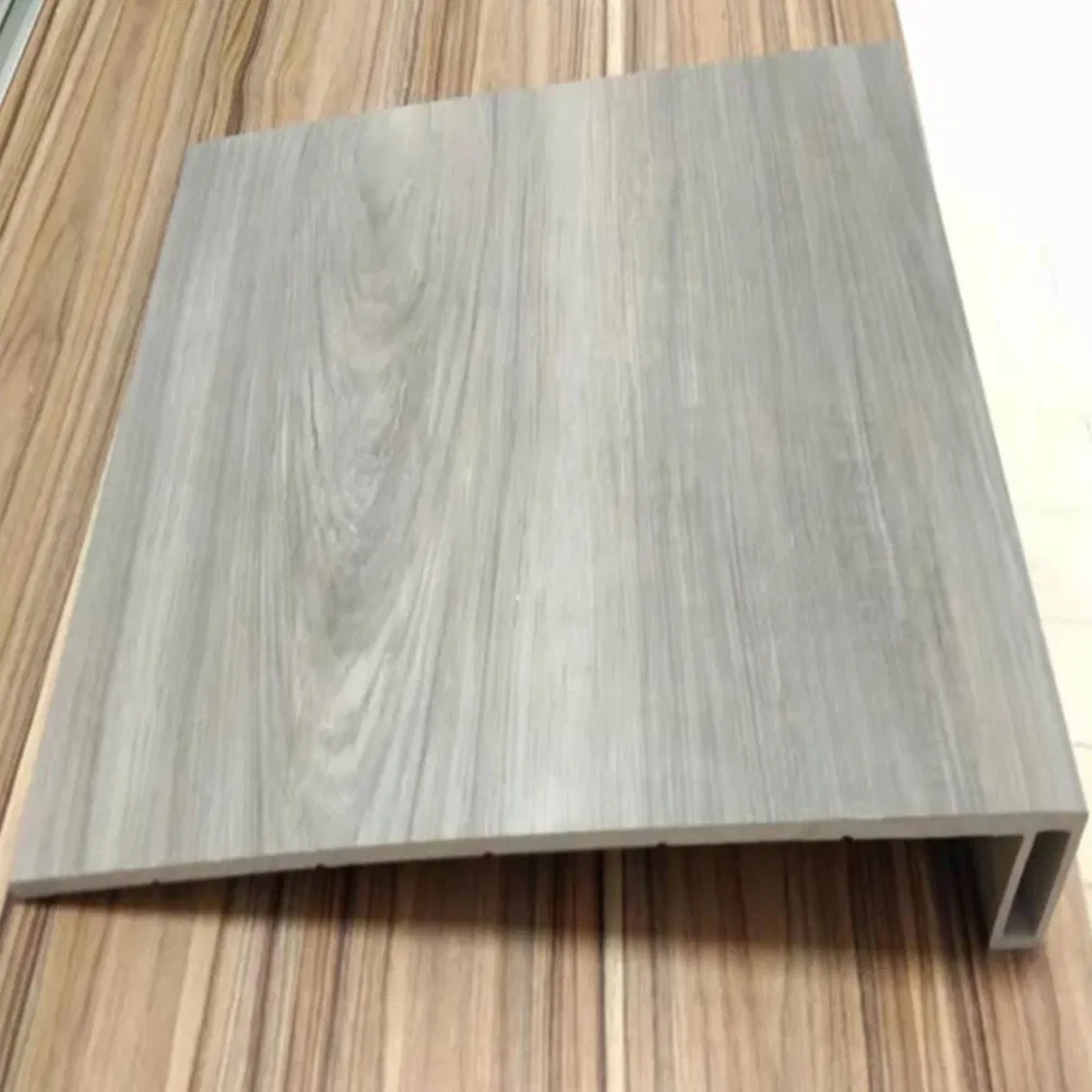 Decorative Wooden Color Wood/Stone Plastic Spc/WPC/PVC Flooring Wall Stair Accessories