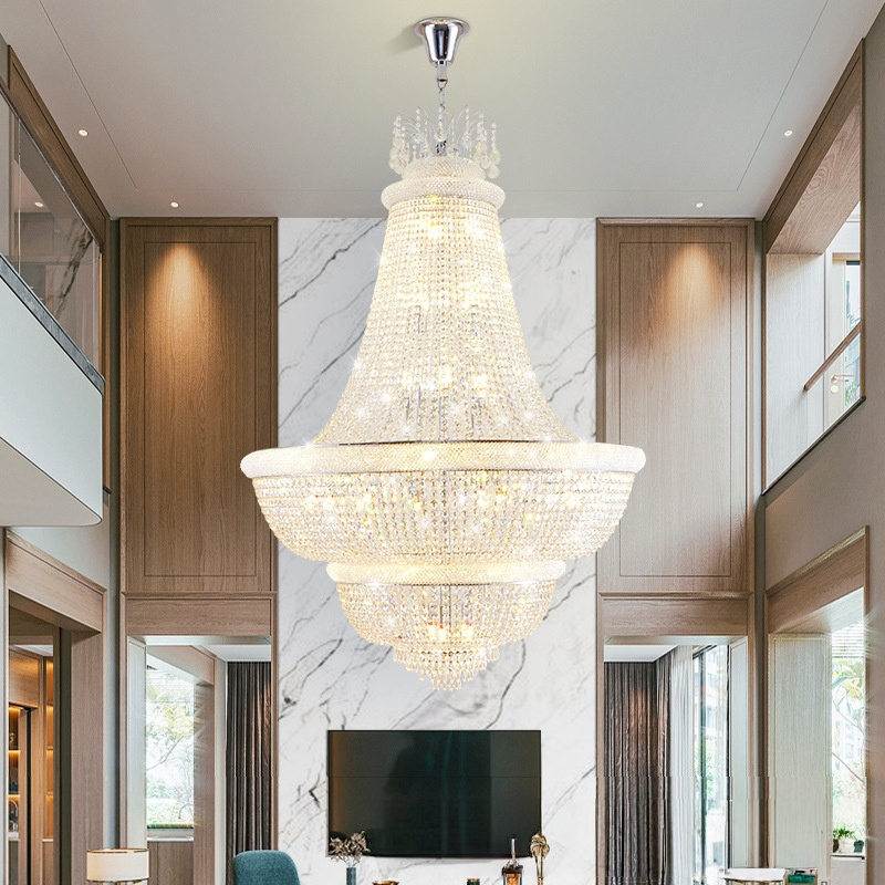 Indoor Crystal Chandelier Home Modern Fixtures Ceiling Lighting Manufacturer LED Pendant Light