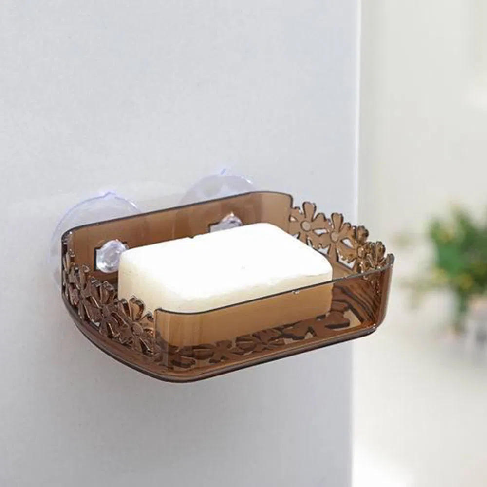 Cross Border Home Traceless Stickers Bathroom Cleaning Soap Dishes Storage &amp; Organization