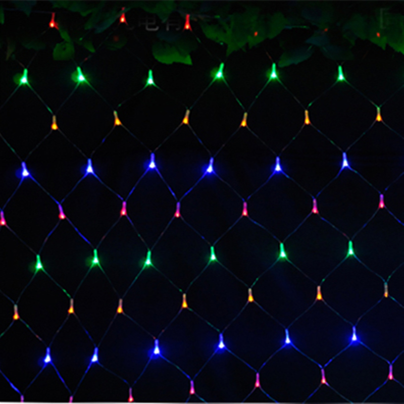 Wholesale 3m*2m+192L Europe Plug LED Christmas Home Decoration Net Curtain Light