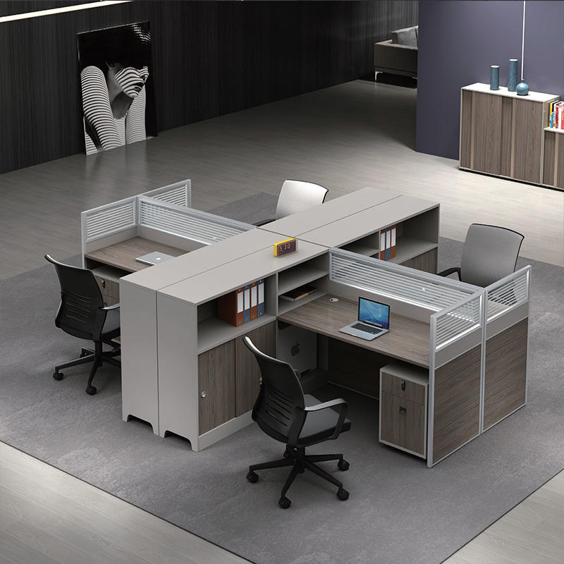 Interior Modern Design Open Space Office Storage Cabinet Executive Computer Desk Ergonomic Office Furniture