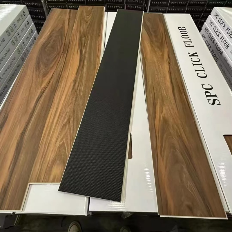 Wood Look Rigid Core Spc Click Flooring Vinyl Floor Covering