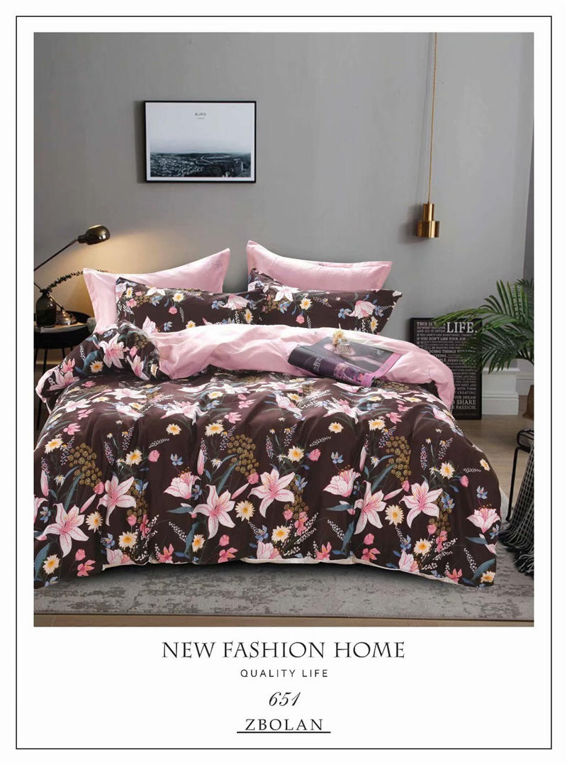 Zbolan Collection Printed Microfiber 130GSM Fabric Home Textile