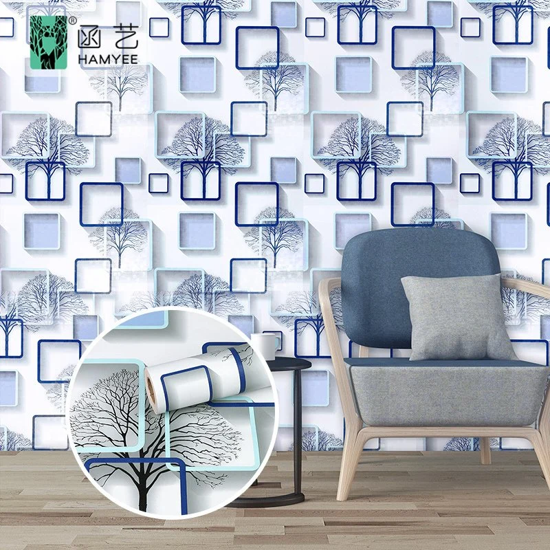 10%off Factory Wholesale Modern Self Adhesive Wall Paper PVC Waterproof Wallpaper Home Decoration