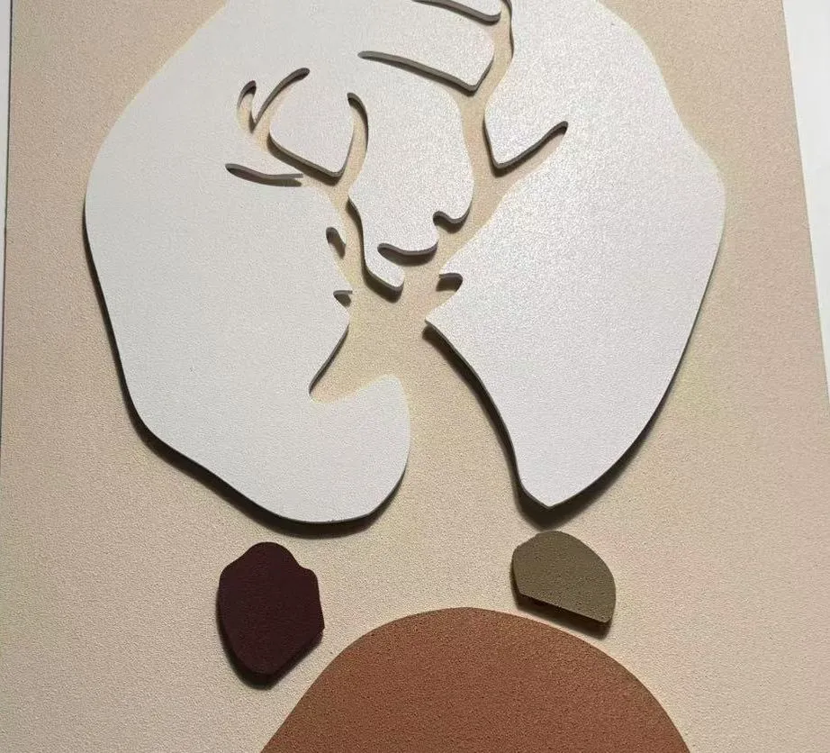 Contemporary Abstract 3D Painting