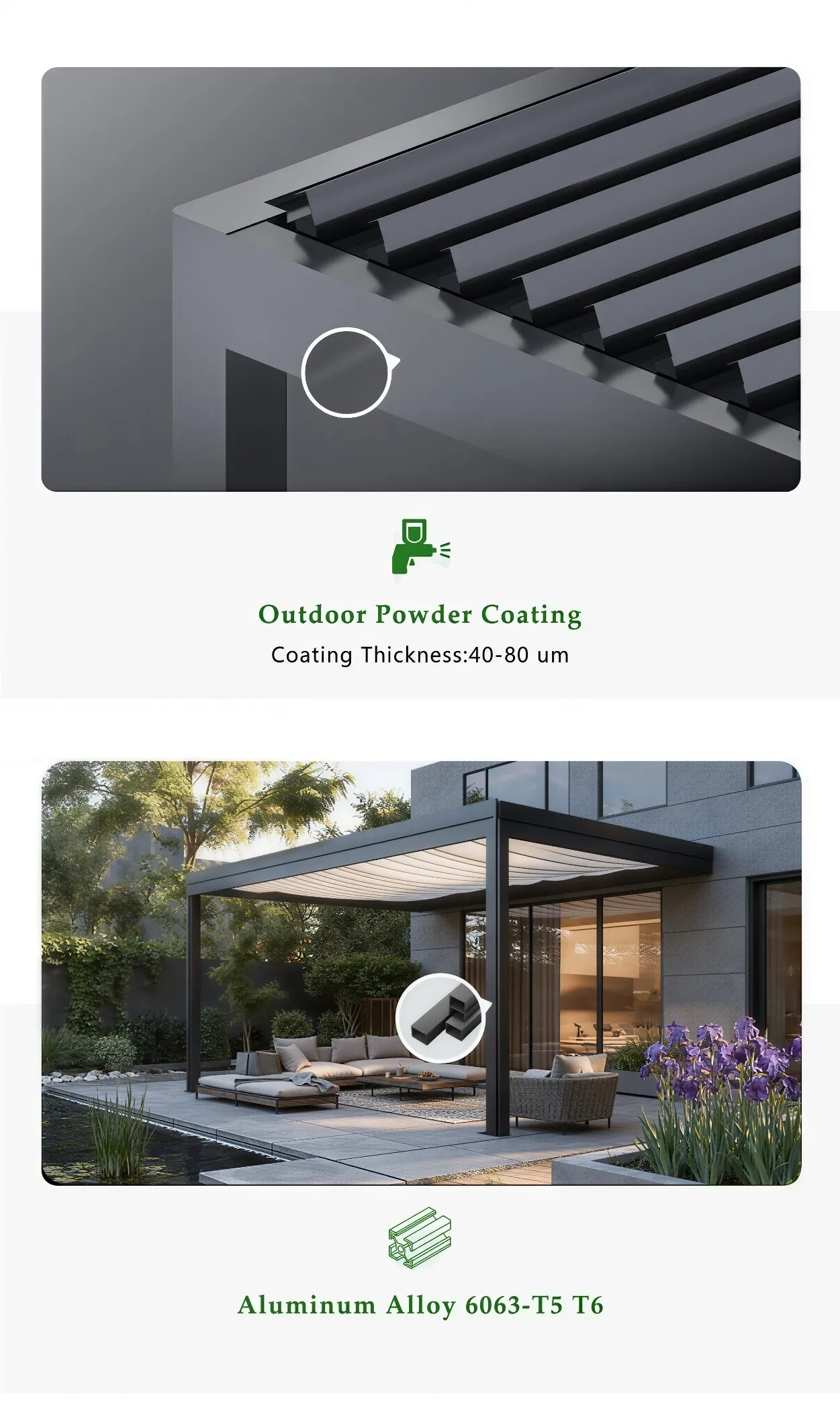 Aluminum Solar Gazebo