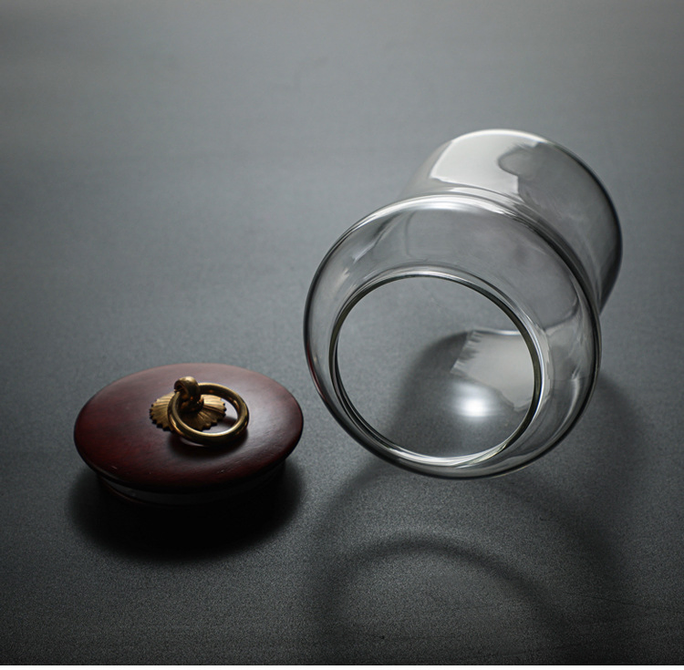 Glass Jars Food Container Storage Organization with Sealing Top Lid