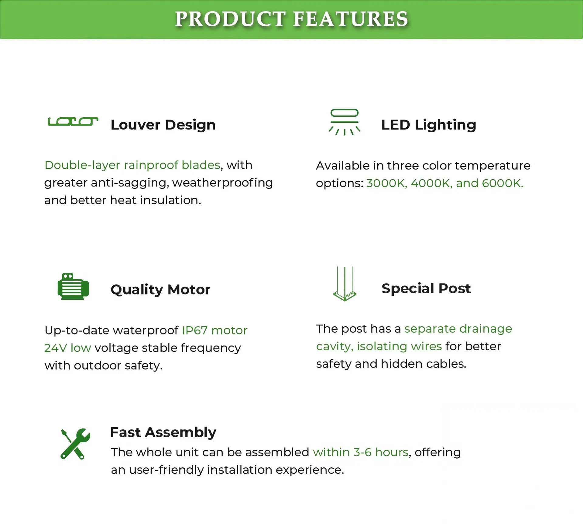 Aluminium Pergola Furniture