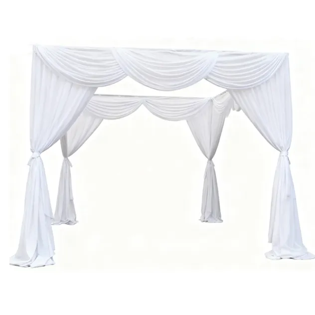 Chiffon Curtain Drape 2