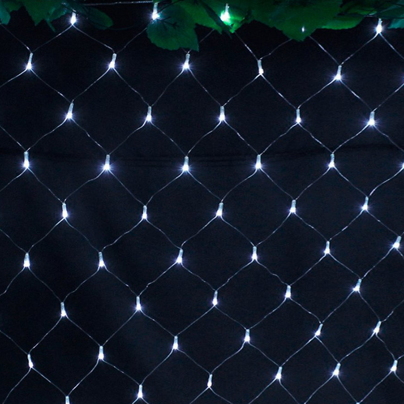 Wholesale 3m*2m+192L Europe Plug LED Christmas Home Decoration Net Curtain Light