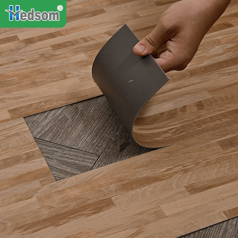 Easy Installation Lvt Dry Back PVC Vinyl Floor Tiles 4 mm PVC Vinyl Plank Floor Covering