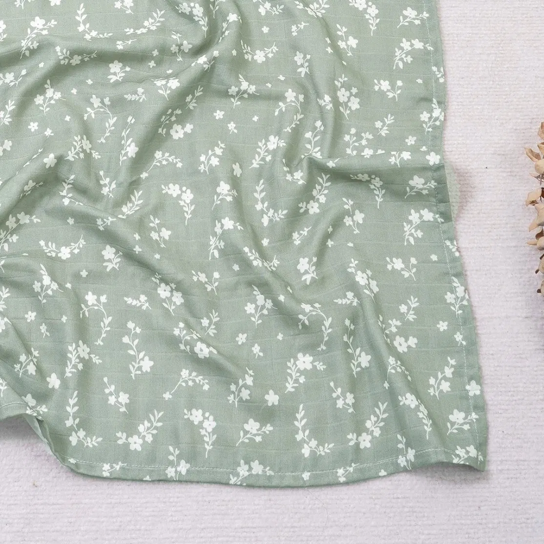 Custom Newly Designed Baby Swaddle Wrap Soft Home Textile Skin-Friendly