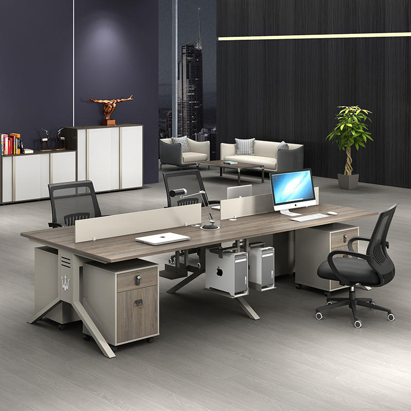 Interior Modern Design Open Space Office Storage Cabinet Executive Computer Desk Ergonomic Office Furniture