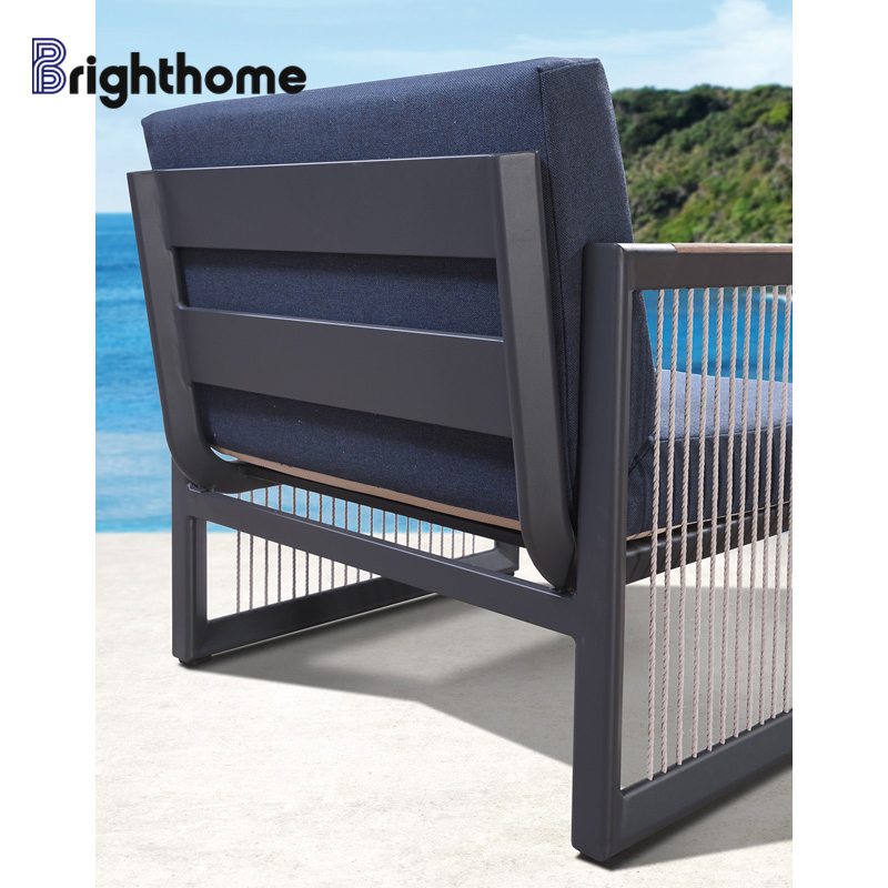 Wholesale Waterproof Garden Aluminum Outdoor Restaurant Dining Furniture