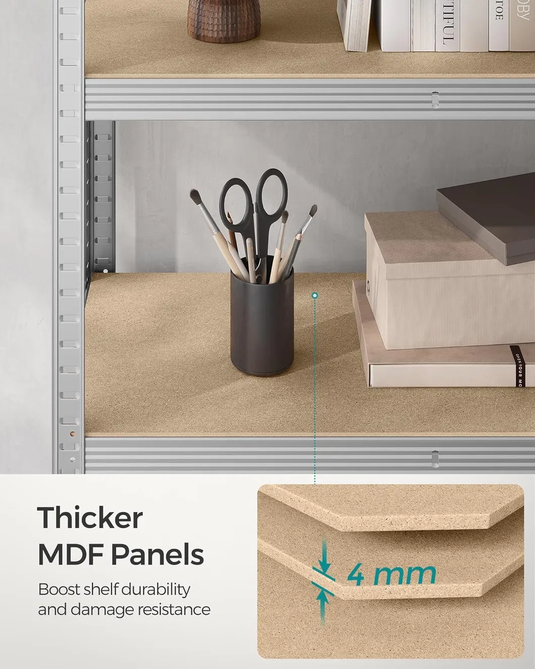 Metal Shelving Setup