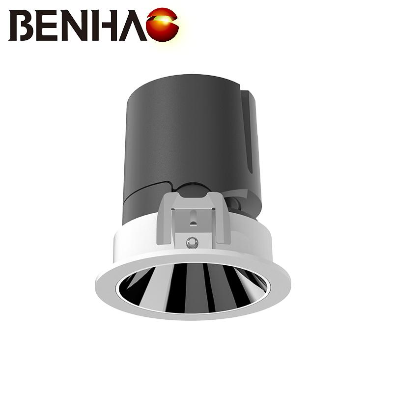 Recessed LED Smart Home Adapt Dali Tuya Zigbee DMX Dimmable 7-30W 15-50degree LED Down Light