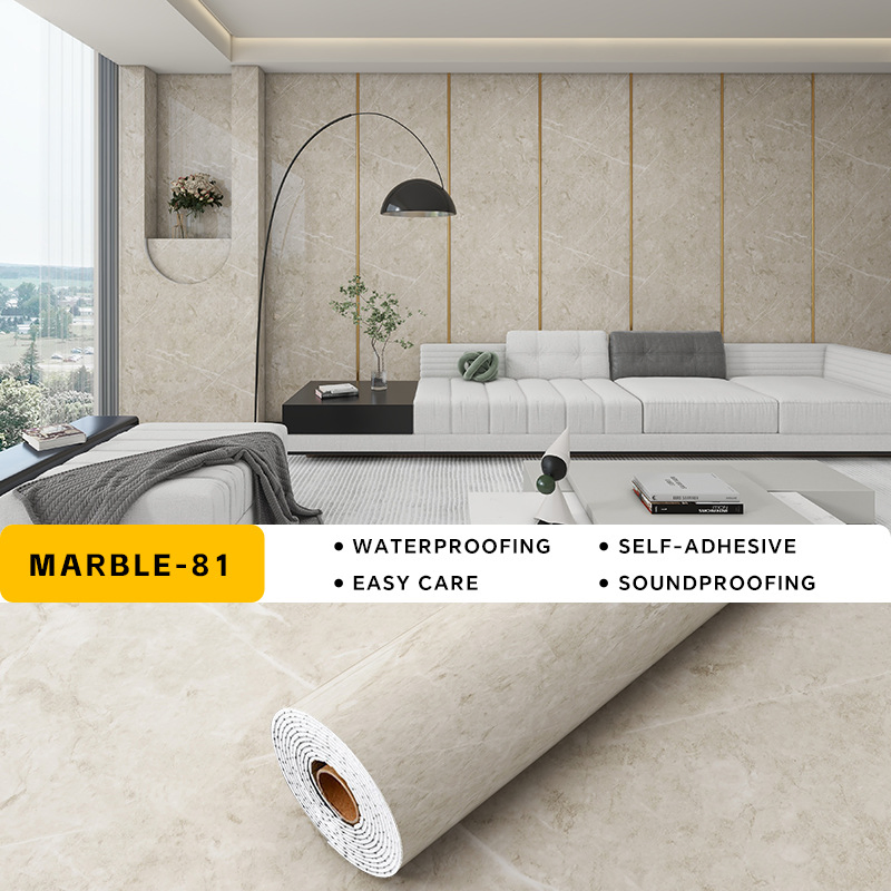 Factory Price Wholesale Hot Sale Modern Style China Building Material Home Decor Self Adhesive PVC Wallpaper Wholesale Interior Home Decoration Items