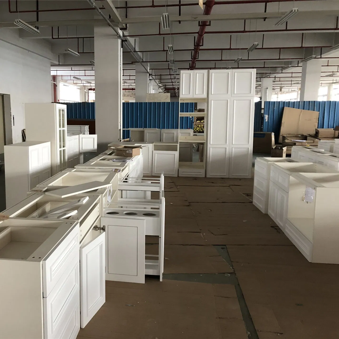 Modern Designs High End Home Furniture Custom Small Full White Melamine Kitchen Furniture From China Factory