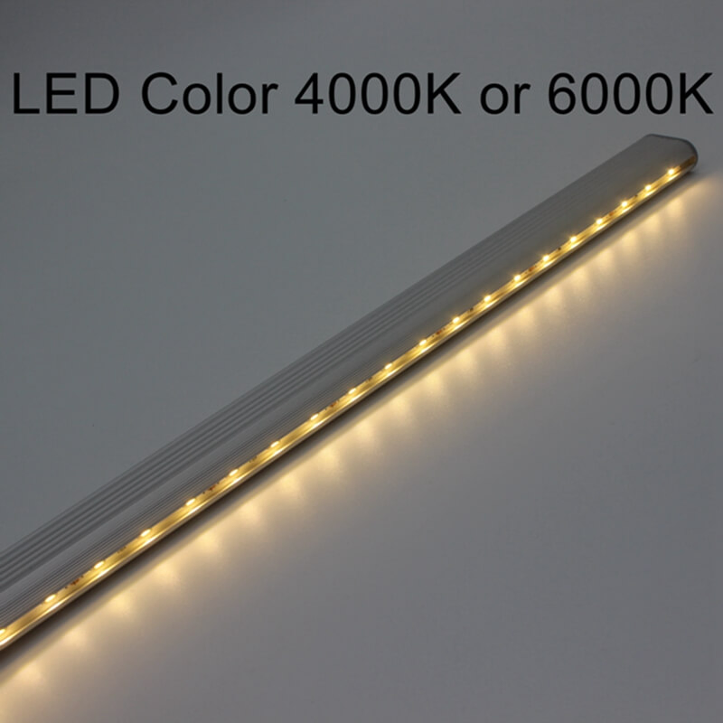 Wholesale Hospitality Furnishing Indoor Smart Home Automation PIR Switch Wardrobe Hanger Cabinet 12V Motion Sensor LED Closet Rod Light