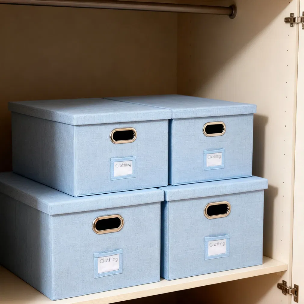 Strong High Strength Neat Nonwoven Fabric Organization with External Label for Accessories