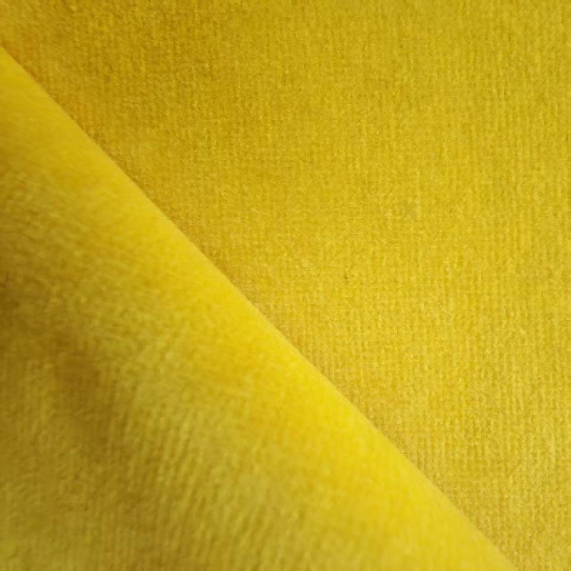 Premium Yellow Velvet Stage Curtain Drape for Theaters