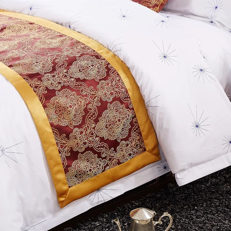 100% Cotton Queen Size 4 PCS Printing Comforter Set Home Hotel Textile