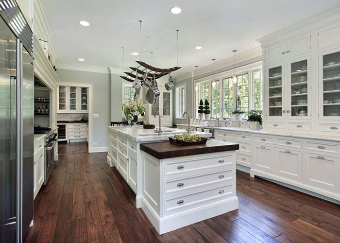 Cbmmart Smart Custom Top Quality Solid American Style Shaker Style Doors Kitchen Cabinets for Home and Kitchen