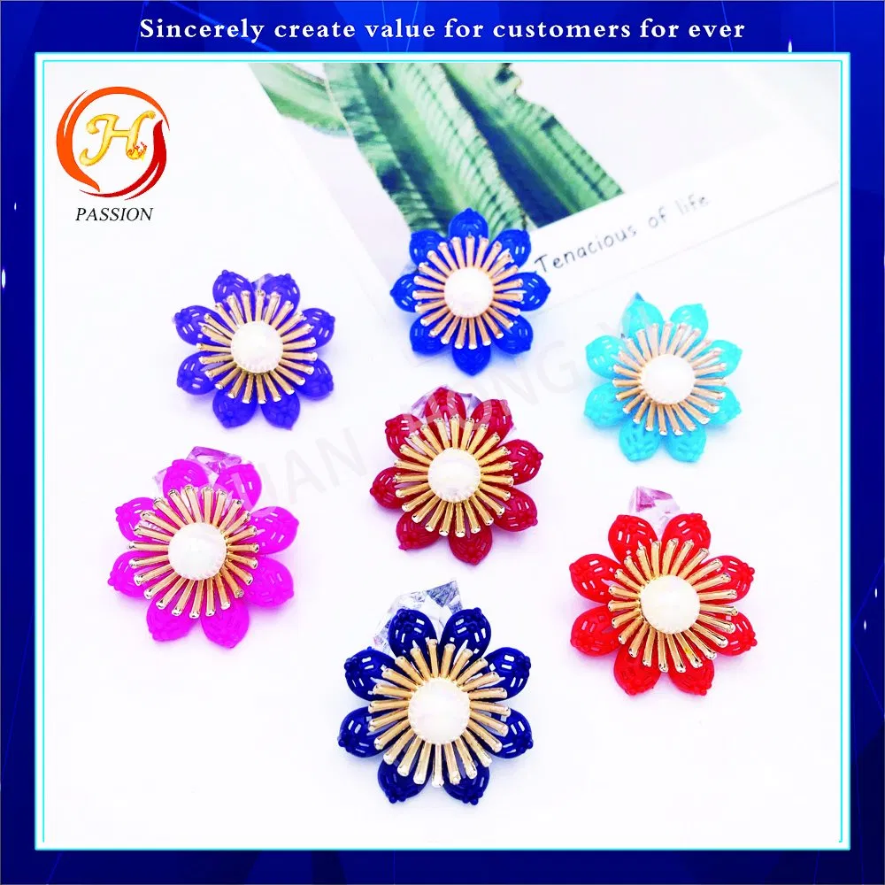Wholesale PVC Shoe Flower Decorative Shoe Accessory