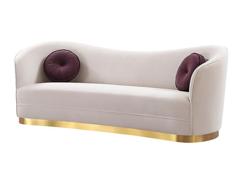 Italian Design Home Luxury Furniture Villa Living Room Velvet Sofa Set