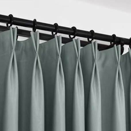 Pinch Pleat Heading Three Triple Layer Thermal Insulated Blackout Window Curtains Drapes