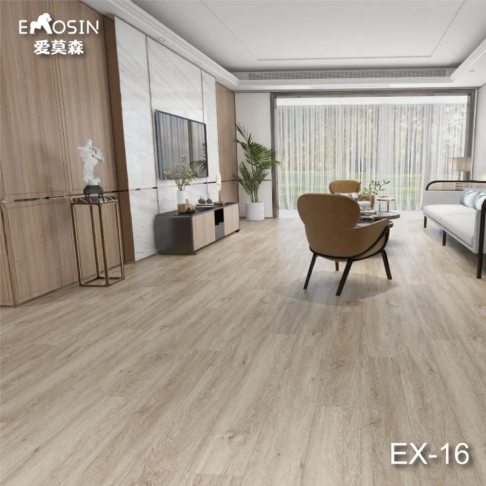 PVC Plastic Vinyl Click Lock Rigid Herringbone Spc Lvt Click Flooring Supplier 4mm Plank Rigid Floor Covering in Chevron