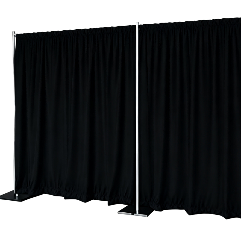 Exhibition Booths Custom Stage Pipe and Drape System Backdrop Curtain/ Drape Drapery