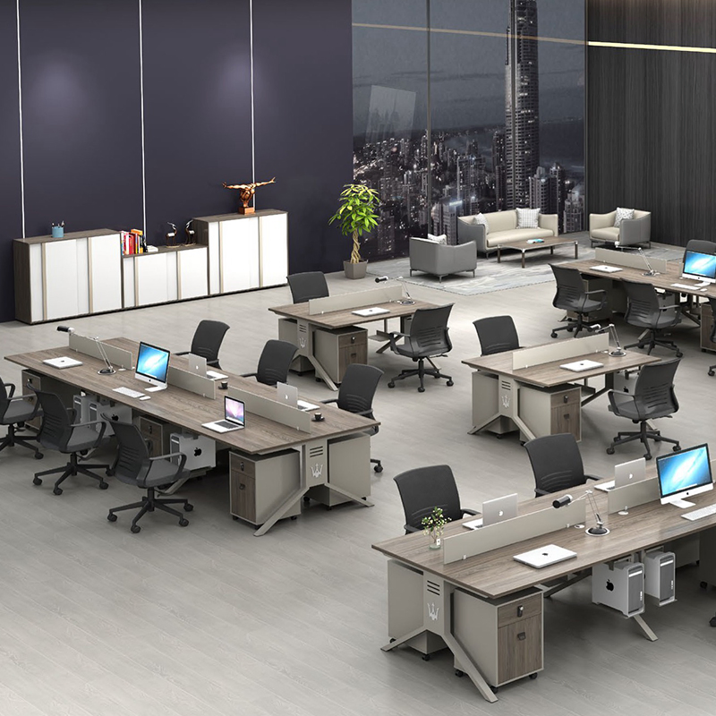 Interior Modern Design Open Space Office Storage Cabinet Executive Computer Desk Ergonomic Office Furniture