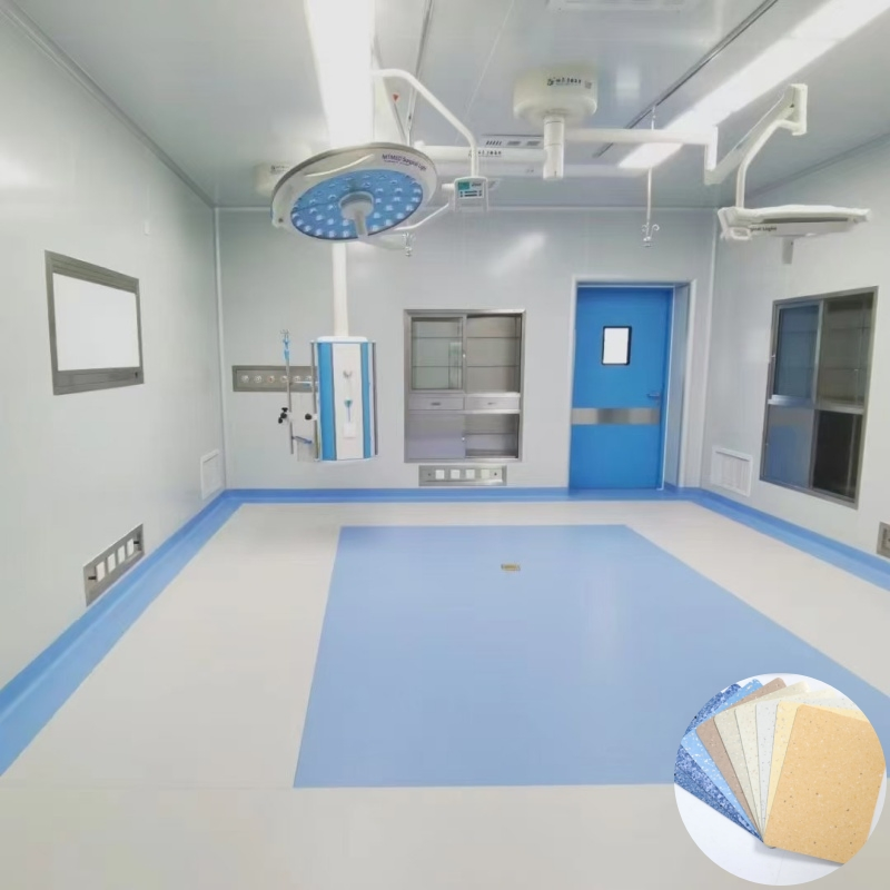 Premium PVC Floor Covering for Hospital Library Waterproof Solutions