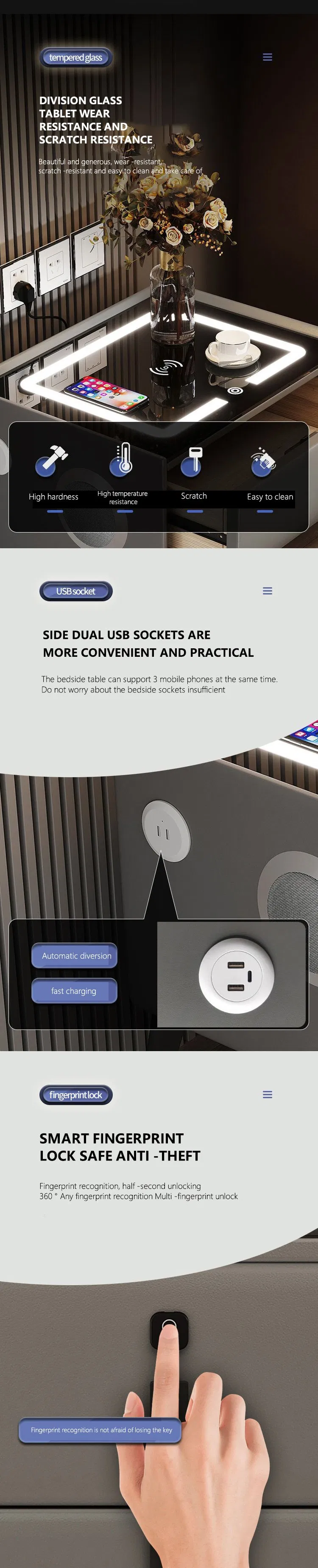 Smart Bedside Table 4