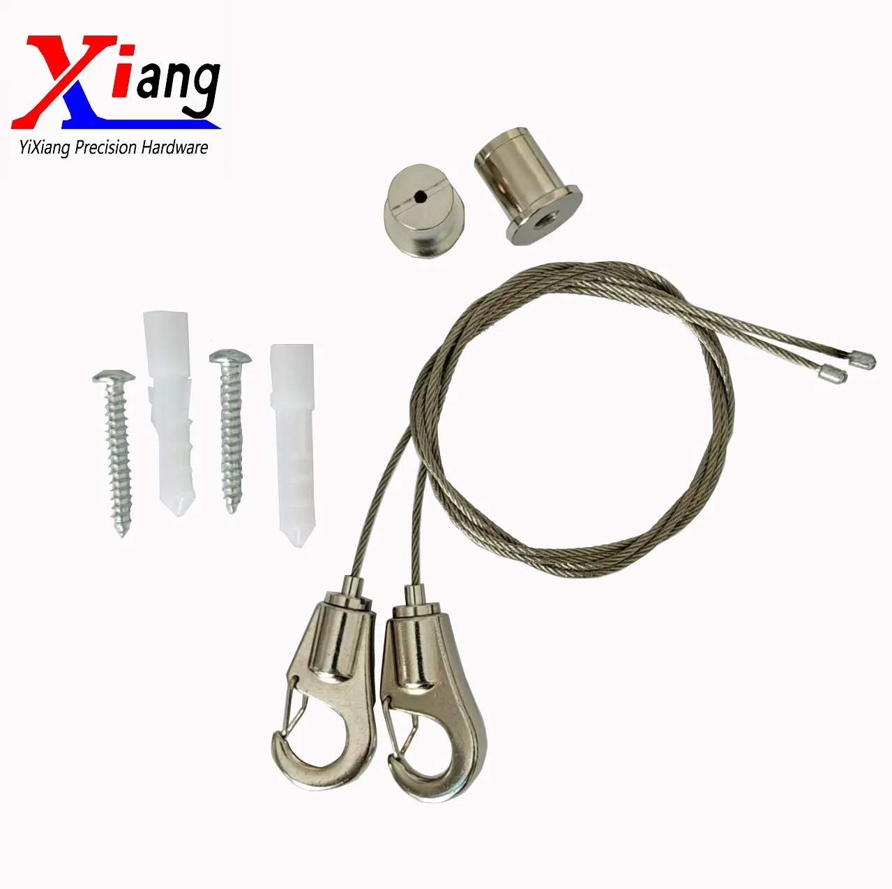 Cable Gripper Hanging Cable Fixtures Hardware for Lighting, Billboards, Panels