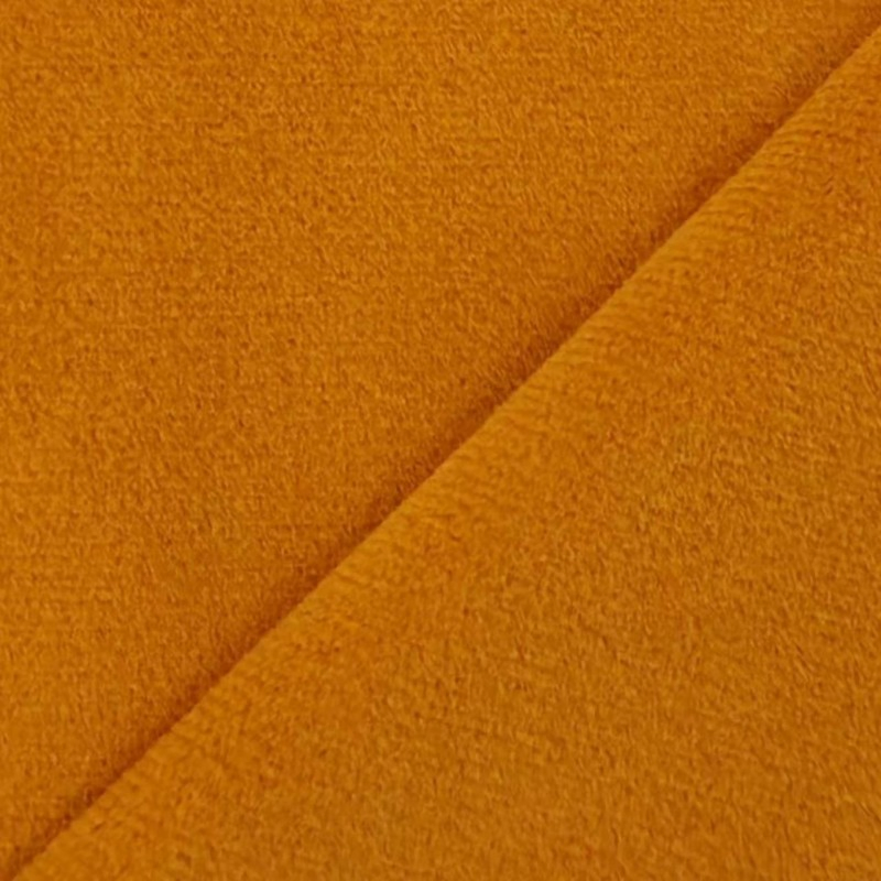 280g 100% Polyester Professional Theater Orange - Yellow Fr Stage Velvet Drape/Curtain