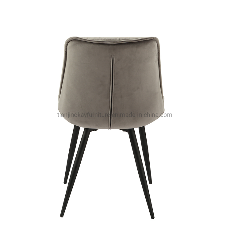 Nordic Velvet Dining Chair Set Modern Luxury Dining Room Restaurant Furniture