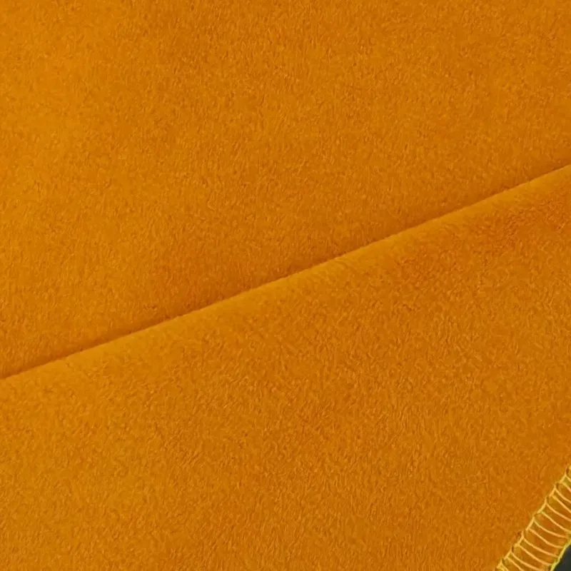Orange - Yellow Fr Stage Velvet Drape