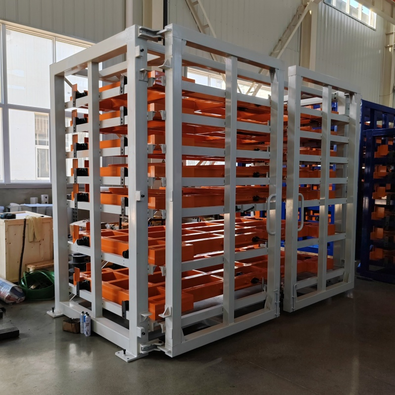 Customizable Metal Shelving Unit: Versatile Heavy-Duty Drawer-Type Storage Solution for Home and Office