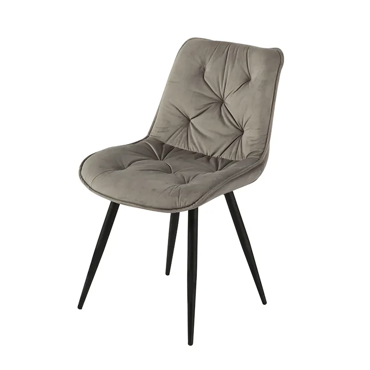 Nordic Velvet Dining Chair Set