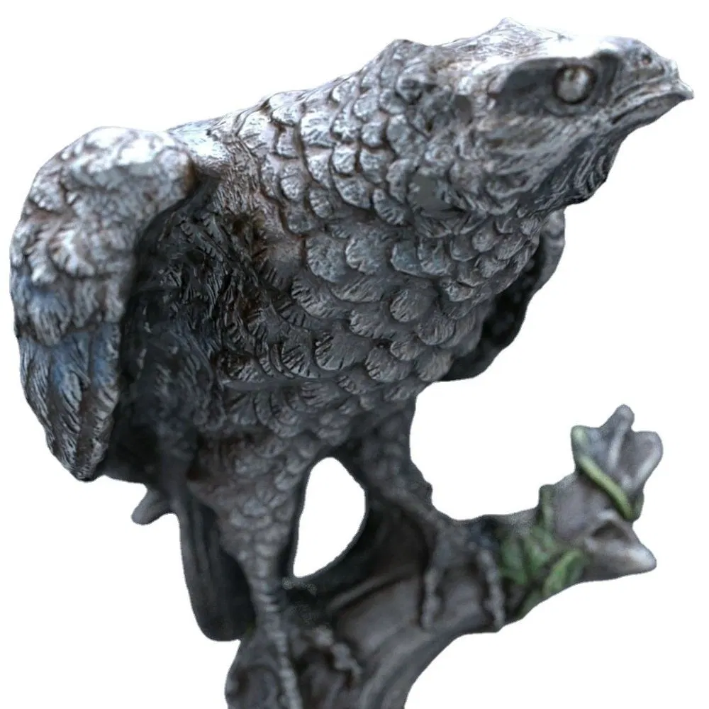 Outdoor Bird Ravens Rest Figurine 1