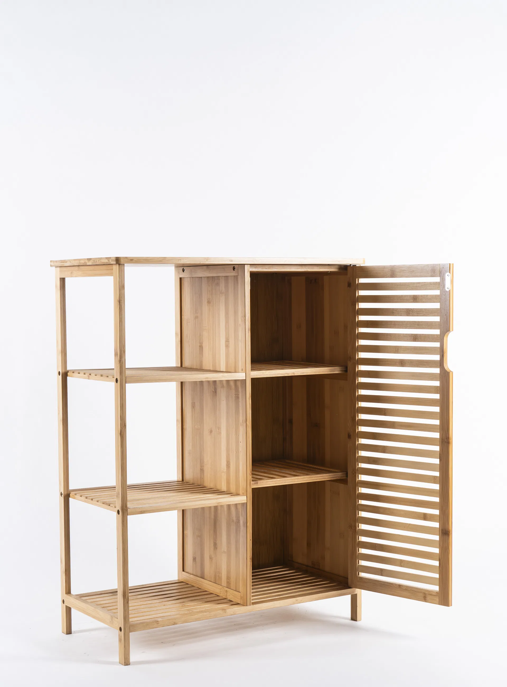 Bamboo Bathroom Storage Cabinet