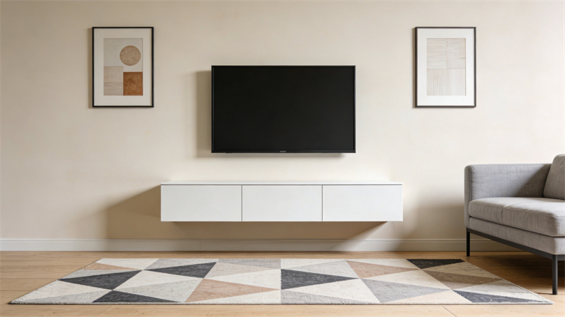 High Quality Residential Safe Anbangni Living Room TV Cabinet Stand Unit