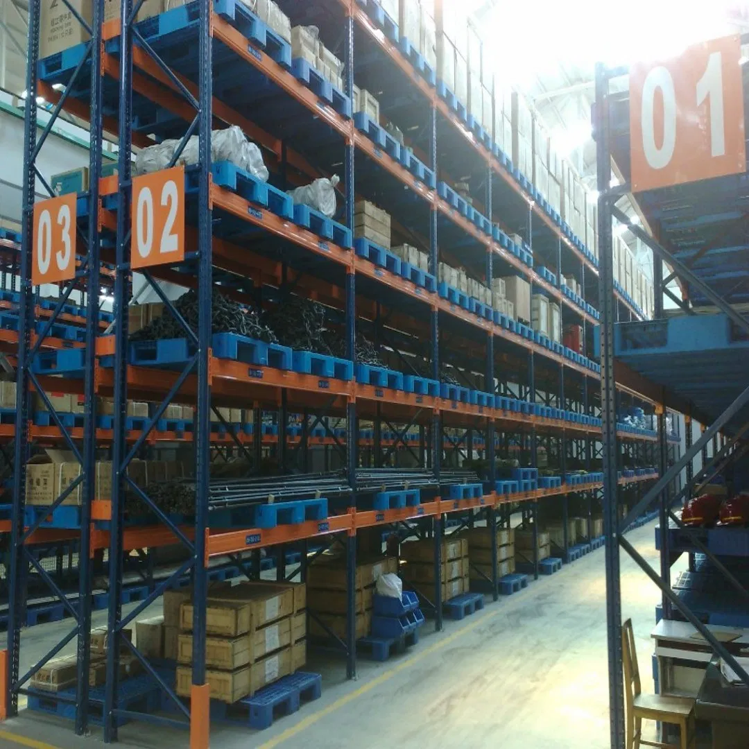 Sturdy Steel Shelving Unit for Efficient Warehouse Organization