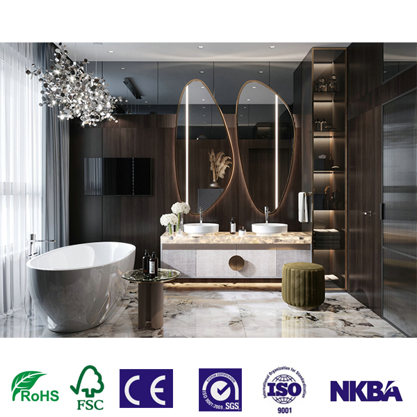 MDF MFC Solid Customized Bathroom Washstand Sink &amp; Cabinet Furniture Manufacturer