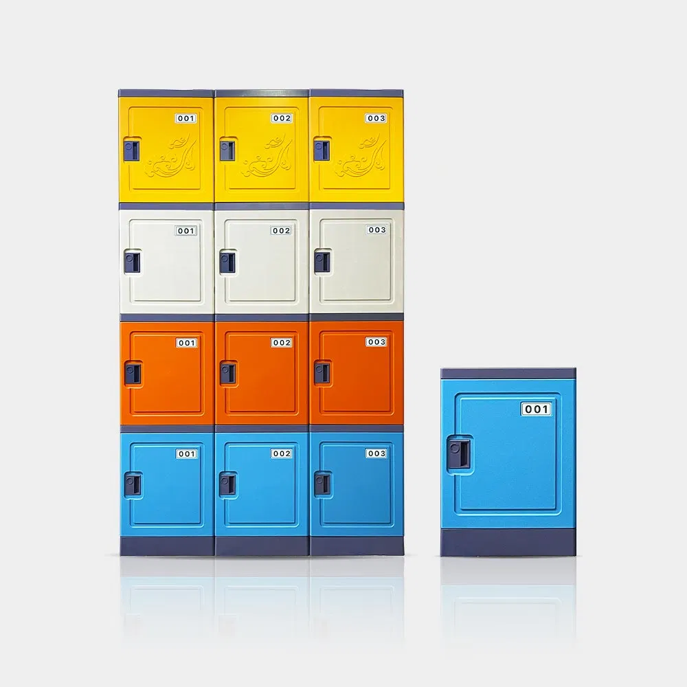 Waterproof Super Long Using Life - for School Gym Business Factories Mines Outdoor Office Cabinet Furniture 3/6/9/12/18 Doors - Yiange ABS Plastic Locker